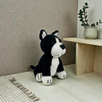 Dog Amigurumi Crochet Pattern, Black and White Dog Crochet Patterns, Easy Beginner PDF