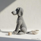 Weimaraner Dog Amigurumi Crochet Pattern, Beginner Friendly (PDF Pattern)