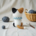 Calico Cat Amigurumi Crochet Pattern, Beginner Friendly (PDF Pattern)