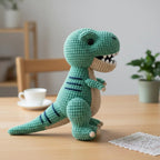 Amigurumi T-Rex Crochet Pattern, Dinosaur Toy (PDF Pattern