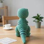 Amigurumi T-Rex Crochet Pattern, Dinosaur Toy (PDF Pattern