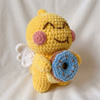 Crochet Angel Pattern, Donut Buddy PDF, Kawaii Plush Crochet, Handmade Gift Pattern