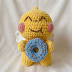 Crochet Angel Pattern, Donut Buddy PDF, Kawaii Plush Crochet, Handmade Gift Pattern