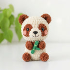 Mini Panda with Bamboo Amigurumi Pattern