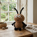 Cockroach Crochet Pattern PDF, Cute Insect Amigurumi Plush