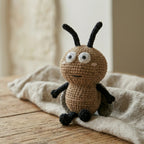 Cockroach Crochet Pattern PDF, Cute Insect Amigurumi Plush