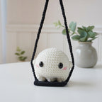 Free Crochet Pattern Gift, Halloween Amigurumi Car Hanging PDF Download