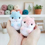 Mini Hamster Crochet Pattern, Kawaii Plush Amigurumi PDF Free Gift