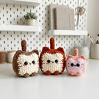 Loaf Cat Crochet Pattern, Kawaii Kitty Plush Amigurumi PDF Free Gift
