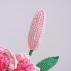 Crochet Lily Flower Pattern, Handmade Floral Bouquet PDF Free Gift