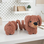 Dachshund Puppy Crochet Pattern, Springy Dog Amigurumi PDF Free Gift