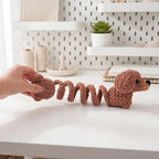 Dachshund Puppy Crochet Pattern, Springy Dog Amigurumi PDF Free Gift