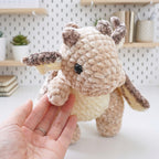 Free Dragon Crochet Pattern, Small Rosie Amigurumi Plush PDF Download