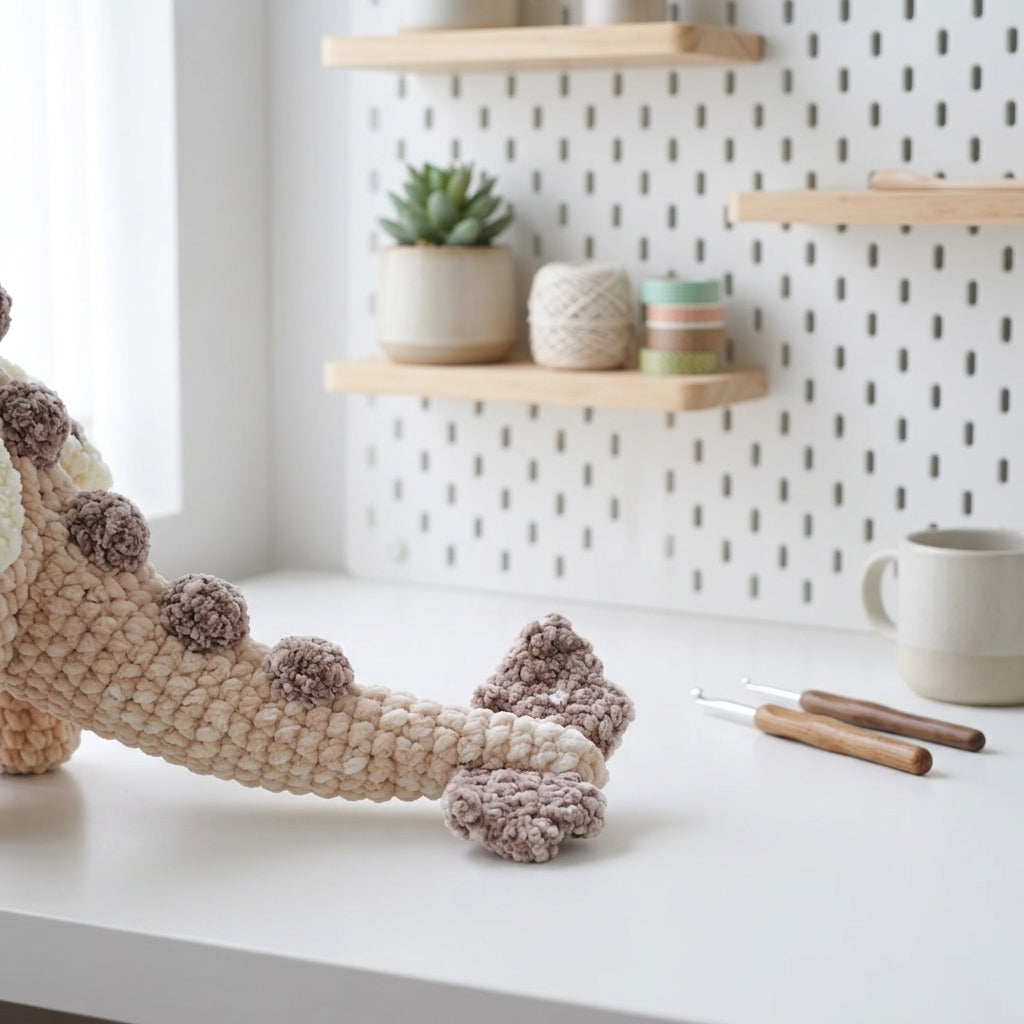 Free Dragon Crochet Pattern, Small Rosie Amigurumi Plush PDF Download