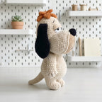 Dog Crochet Pattern PDF,Droopy Dog Amigurumi Tutorial, Sad Dog Crochet