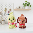Mini Grinch Amigurumi Crochet Pattern, Christmas Plush PDF Free Gift