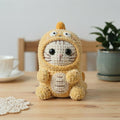 Dinosaur Cat Crochet Pattern PDF, Dino Kitty Amigurumi, Cute Cat in Dinosaur Costume