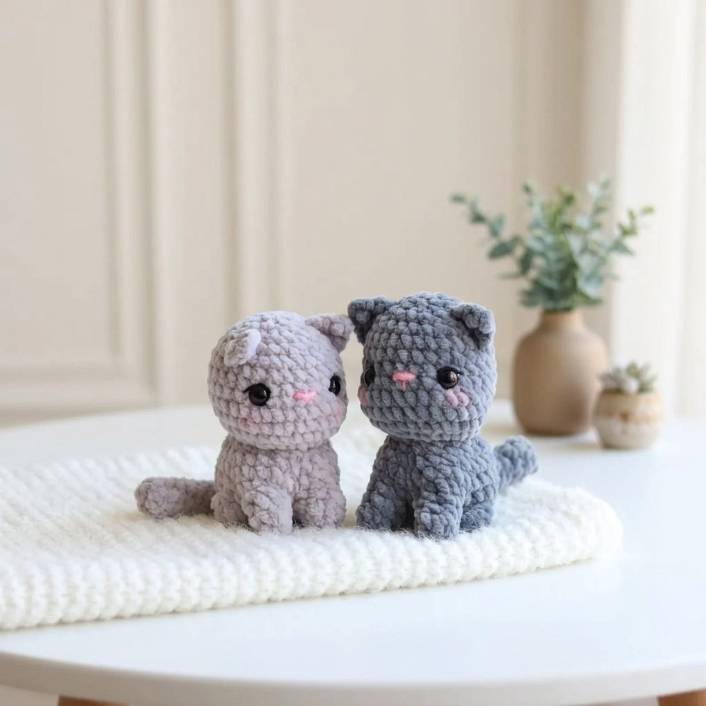 Free Crochet Kitten Pattern Collection, Cute Plush Cat Amigurumi Inspiration