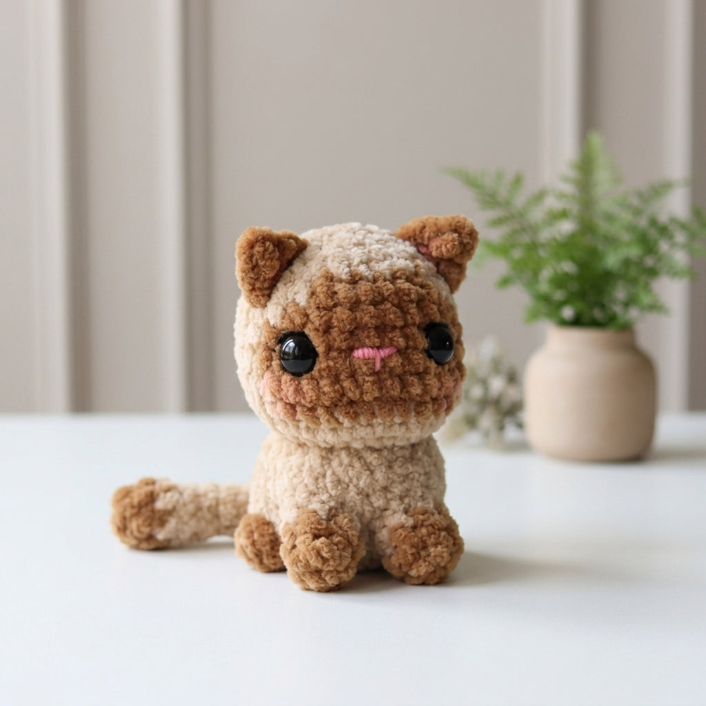 Free Crochet Kitten Pattern Collection, Cute Plush Cat Amigurumi Inspiration