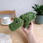 Free Crocodile Crochet Pattern, Cute Plush Alligator Amigurumi Tutorial, Chenille Animal Crochet Pattern