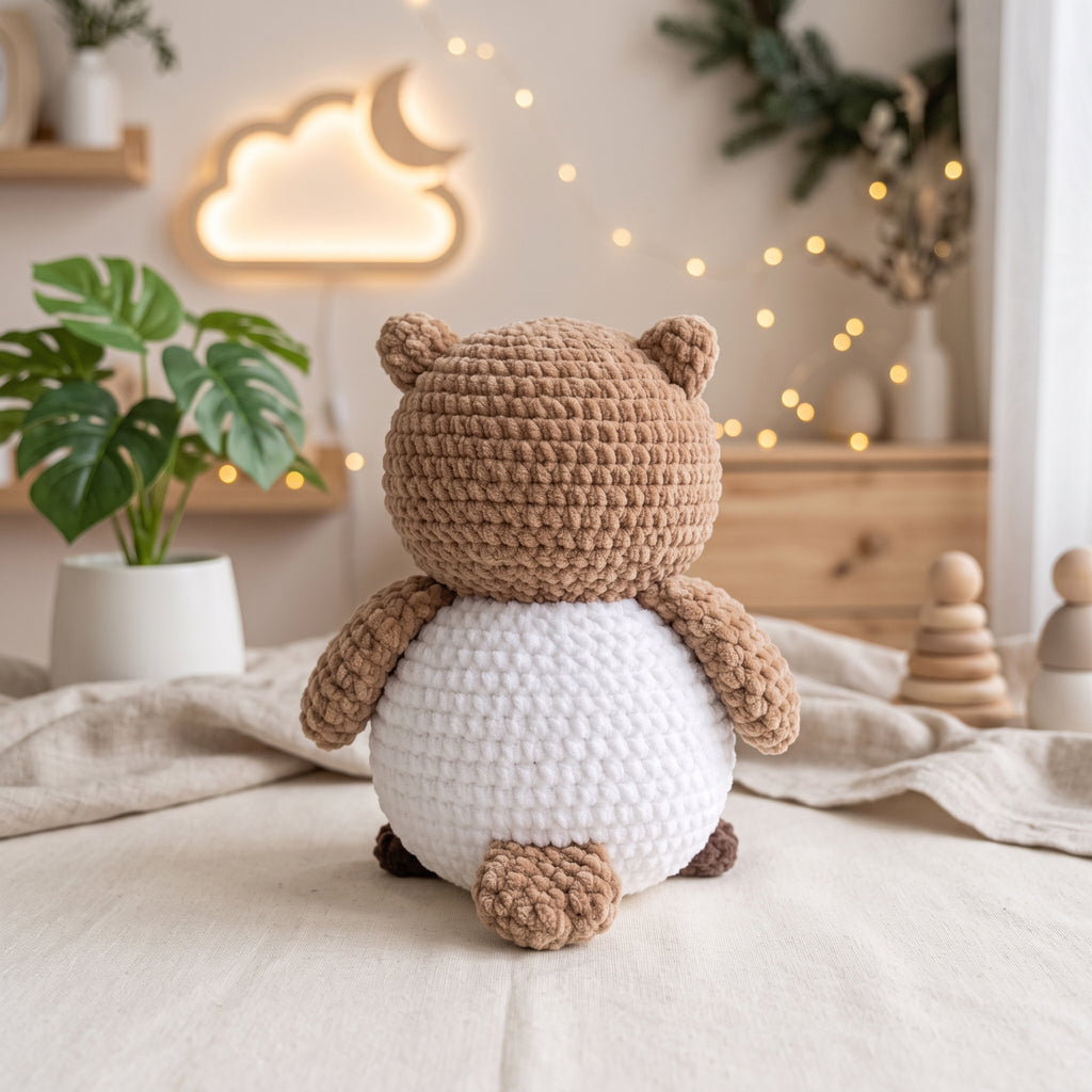 Amigurumi Owl Crochet Pattern PDF – Cute Plush Woodland Bird