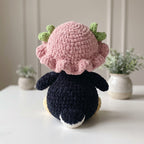 Flower Penguin Crochet Pattern PDF, Cute Penguin Amigurumi Plush