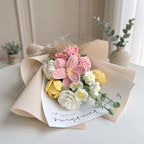Free Gift Crochet Pattern PDF, Flower Bouquet Crochet Pattern, Instant Download, Special $0.50 Offer