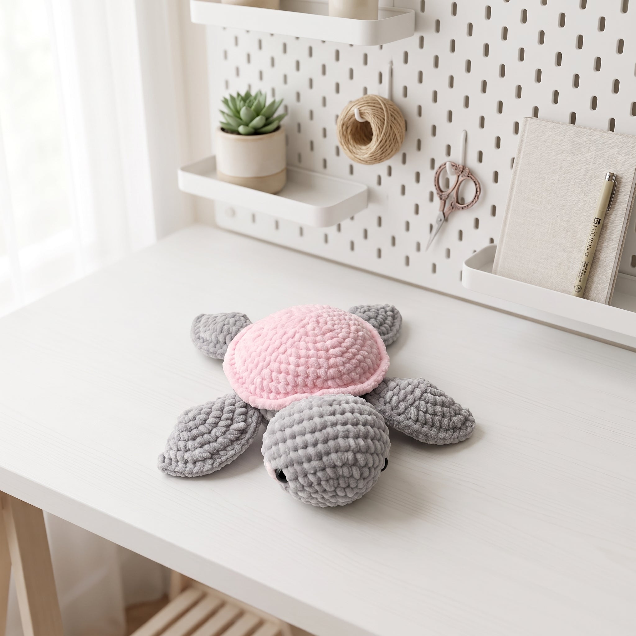 Free Turtle Crochet Pattern, Cute Sea Turtle Amigurumi PDF Download