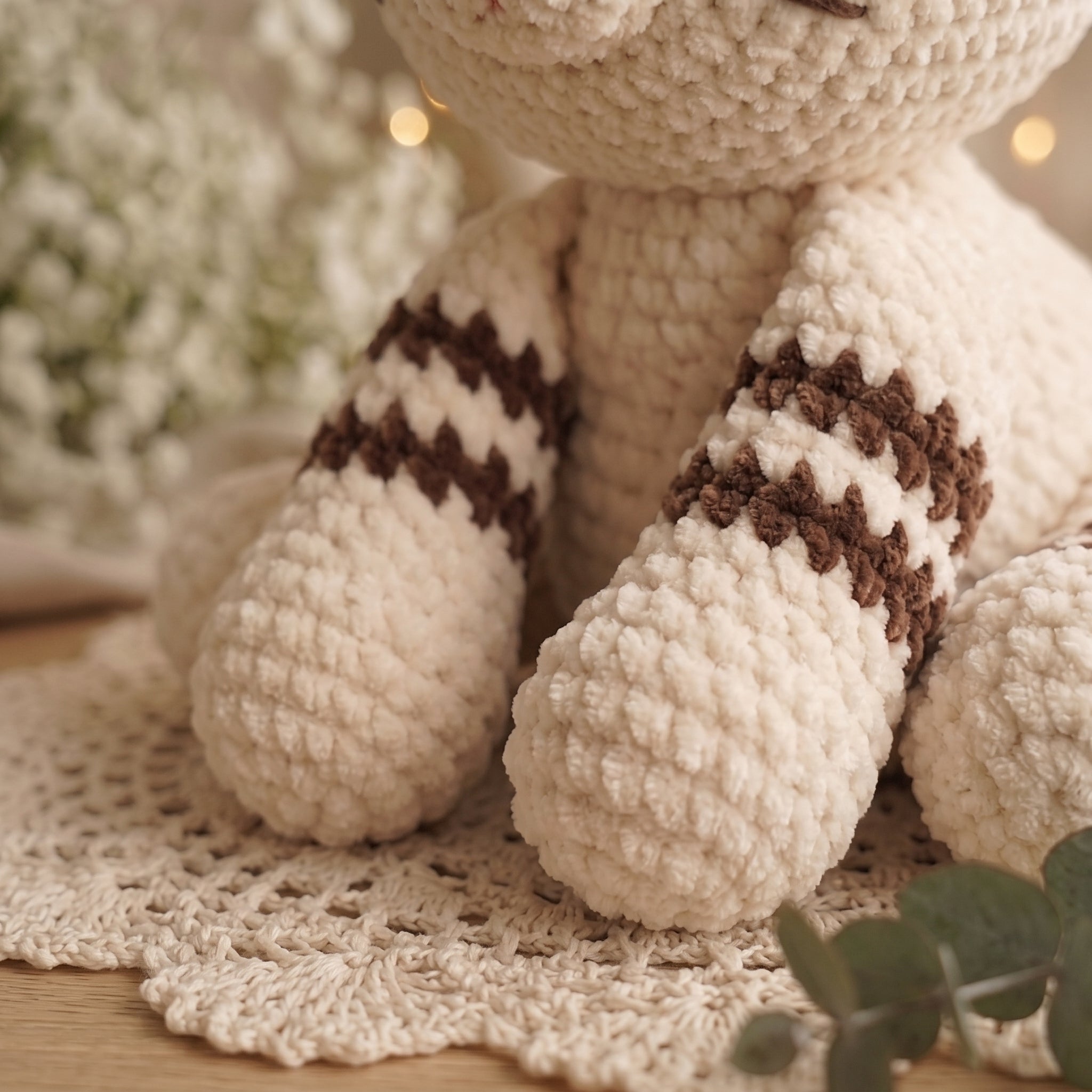 Cat Crochet Pattern PDF Cute Striped Amigurumi Cat Plush
