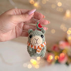 Capybara Keychain Crochet Pattern Bundle – 3 Mini Amigurumi Bag Charm PDF Patterns