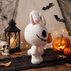 Spooky Ghost Bunny Crochet Pattern PDF – Halloween Amigurumi Plush