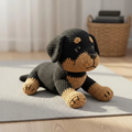Rottweiler Dog Crochet Pattern, Beginner Friendly Amigurumi (PDF Pattern)