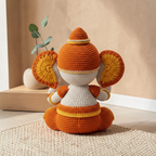Ganesha Crochet Pattern, Elephant God Amigurumi, Hindu Crochet Doll