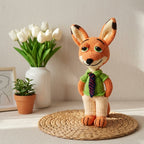 Nick & Judy Crochet Pattern Bundle, Fox and Rabbit Amigurumi PDF, Inspired Animal Crochet Pattern Set