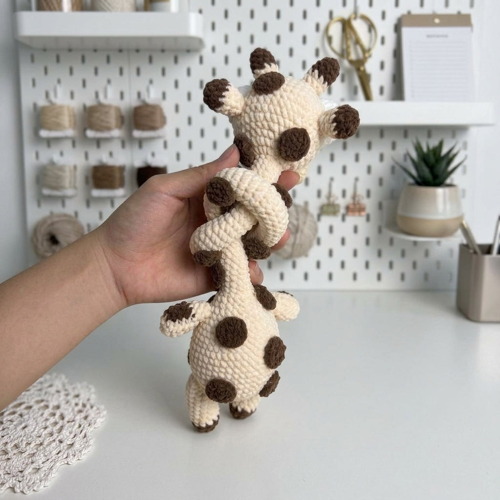Long Neck Animal Crochet Pattern Bundle PDF, Pig Frog Giraffe Sheep Duck Amigurumi, Funny Stuffed Animal Patterns, Digital Download