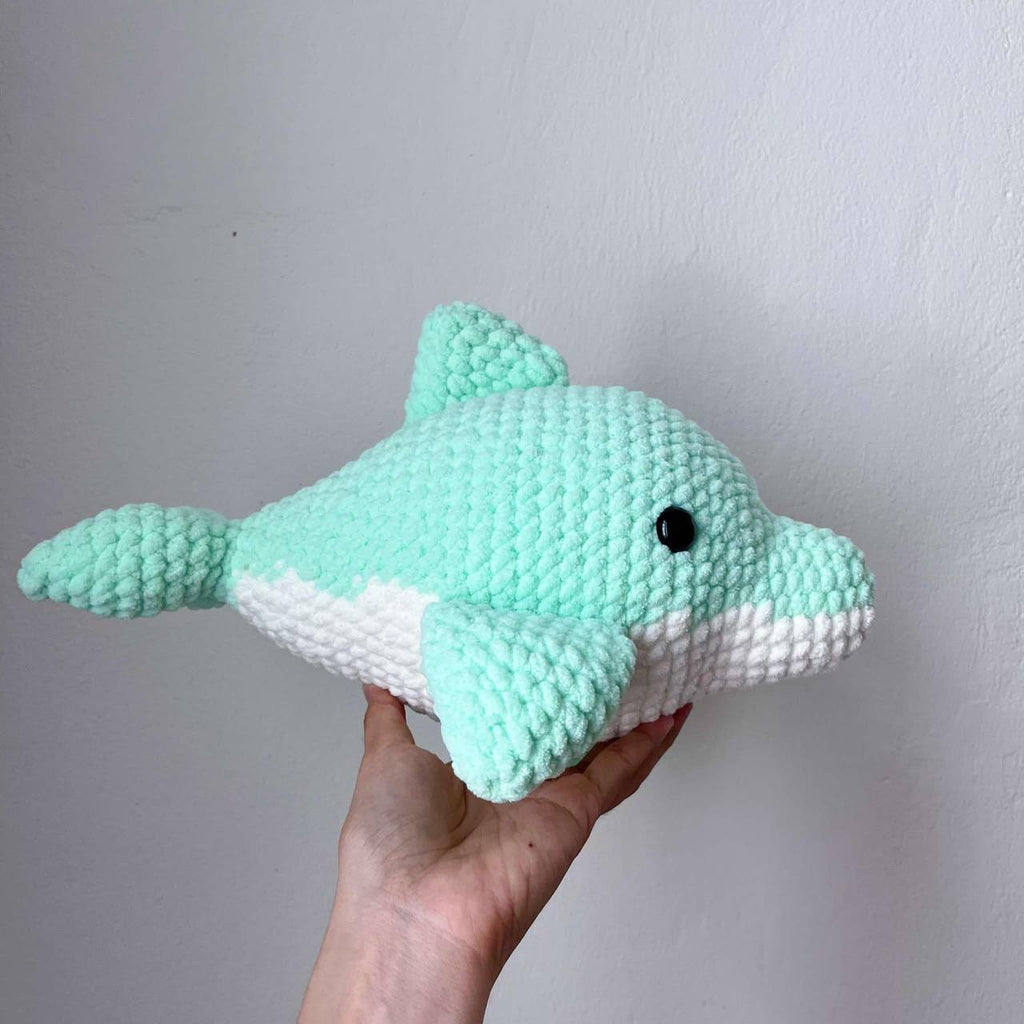 Amigurumi Dolphin Crochet Pattern: Easy Plush Toy (PDF Pattern)