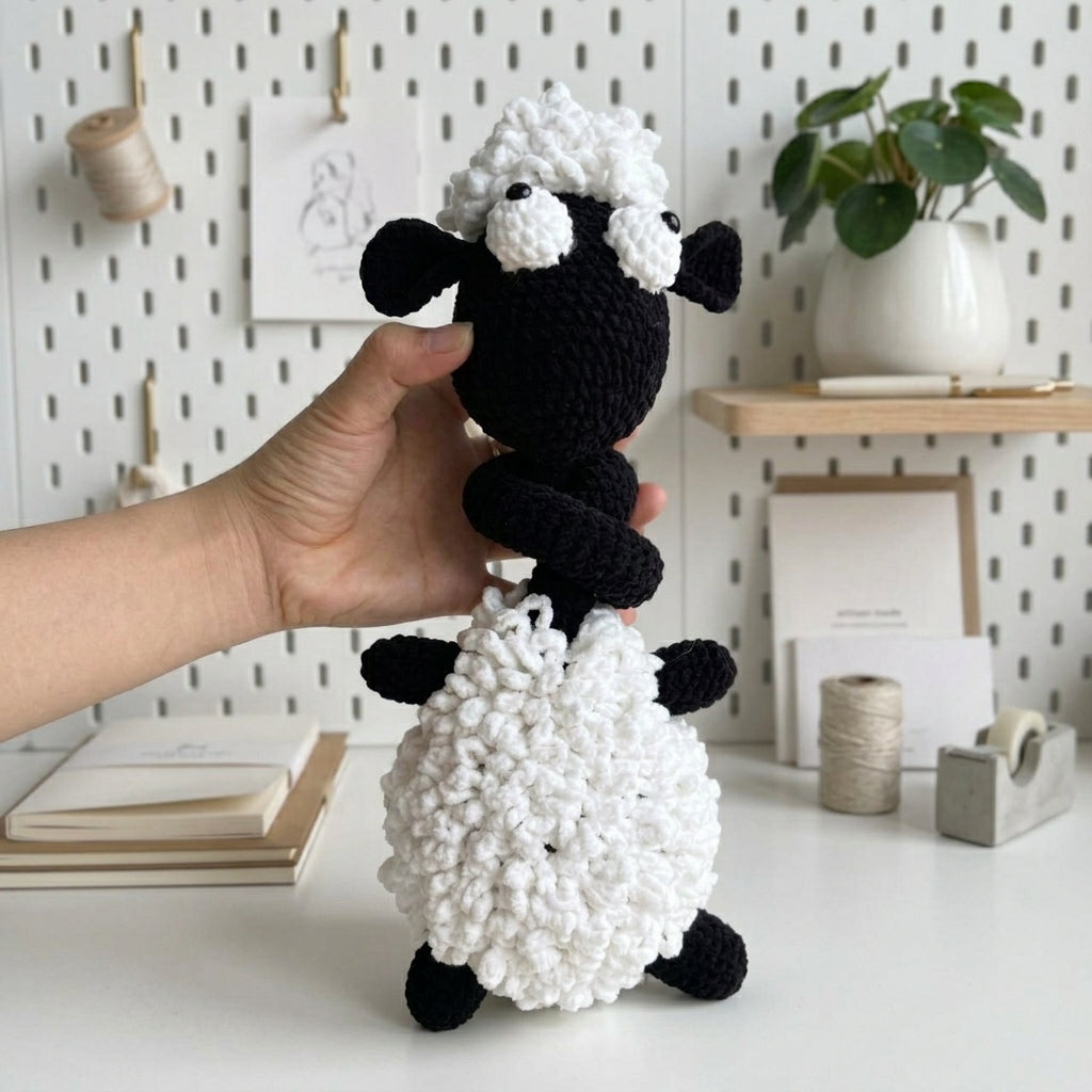 Long Neck Animal Crochet Pattern Bundle PDF, Pig Frog Giraffe Sheep Duck Amigurumi, Funny Stuffed Animal Patterns, Digital Download