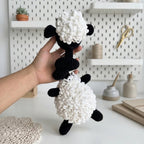 Long Neck Animal Crochet Pattern Bundle PDF, Pig Frog Giraffe Sheep Duck Amigurumi, Funny Stuffed Animal Patterns, Digital Download