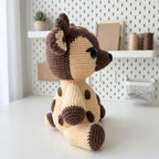 Cute Deer Crochet Pattern PDF – Woodland Fawn Amigurumi Plush