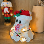 Christmas Ghost Crochet Pattern PDF, Cute Ghost Amigurumi Pattern
