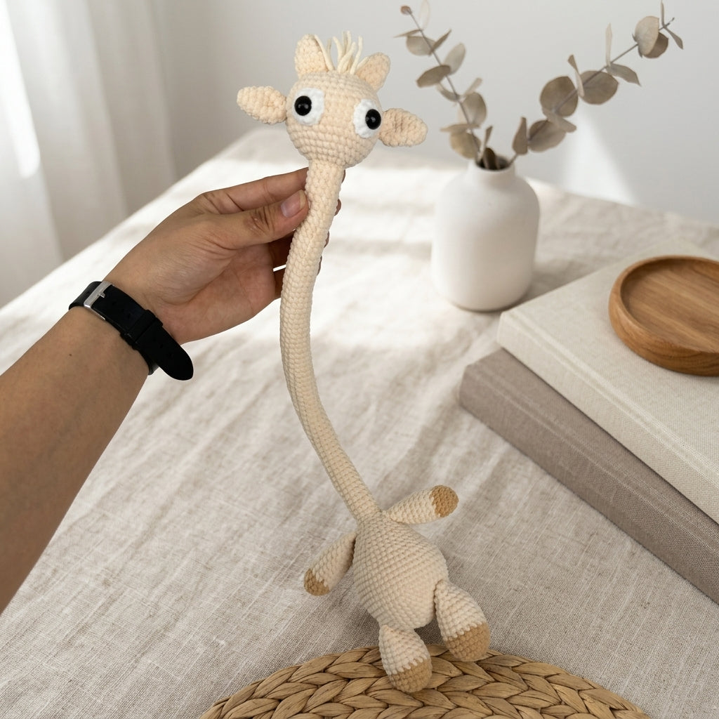 Long Neck Crochet Pattern, Funny Crochet Animal Bundle PDF Pattern, Long Neck Plush Amigurumi