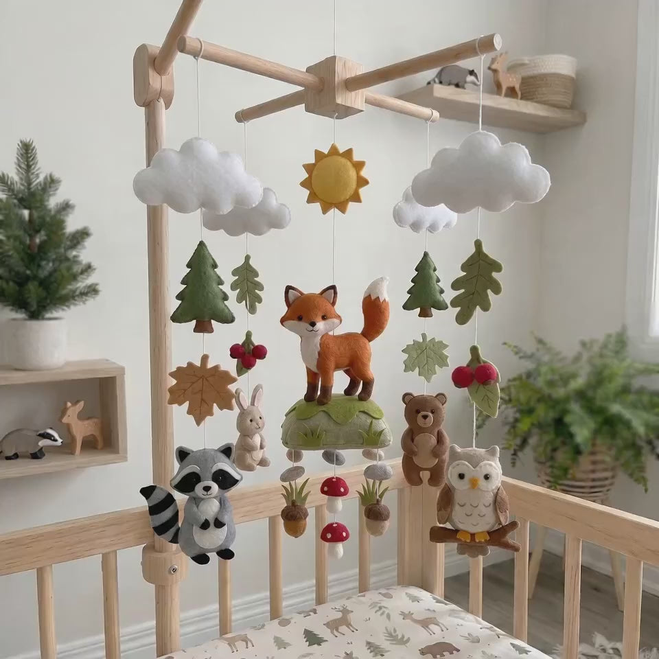 Spring Baby Mobile
