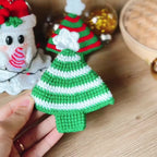 Christmas Tree Crochet Pattern PDF, Crochet Christmas Decor Pattern