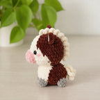 Mini Pony Crochet Pattern PDF, Farm Horse Amigurumi Plush Tutorial, Cute Handmade Gift