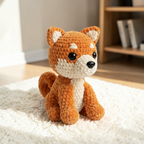 Shiba Inu Crochet Pattern, Cute Dog Amigurumi PDF, Animal Crochet Toy