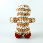 Gingerbread Man Crochet Pattern PDF, Christmas Amigurumi Tutorial, Easy Plush Gingerbread Doll Pattern