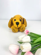 Crochet Dog Pattern PDF: Amigurumi Puppy Plush Toy (Digital Download)