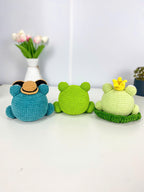 Crochet Frog Pattern Bundle: Amigurumi Plush Toys (PDF Digital Download)