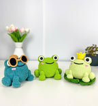 Crochet Frog Pattern Bundle: Amigurumi Plush Toys (PDF Digital Download)