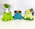 Crochet Frog Pattern Bundle: Amigurumi Plush Toys (PDF Digital Download)